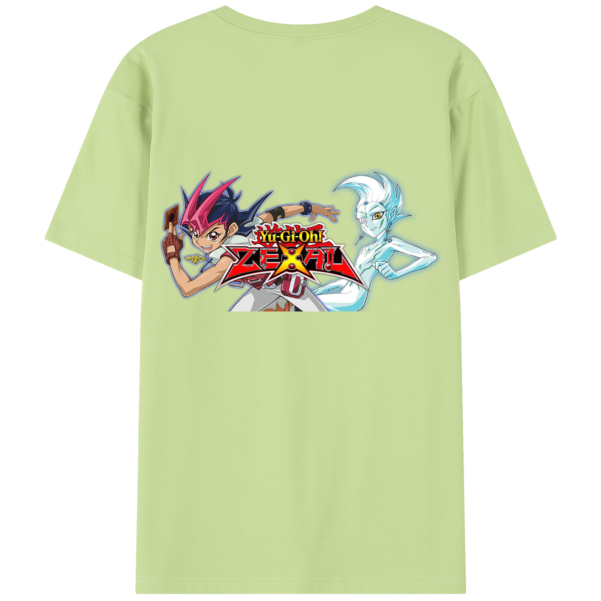 （画像用） 遊☆戯☆王 Yu-Gi-Oh! 綿100％半袖Tシャツ（背面プリント）